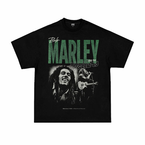 BobMarley美式小领口短袖T