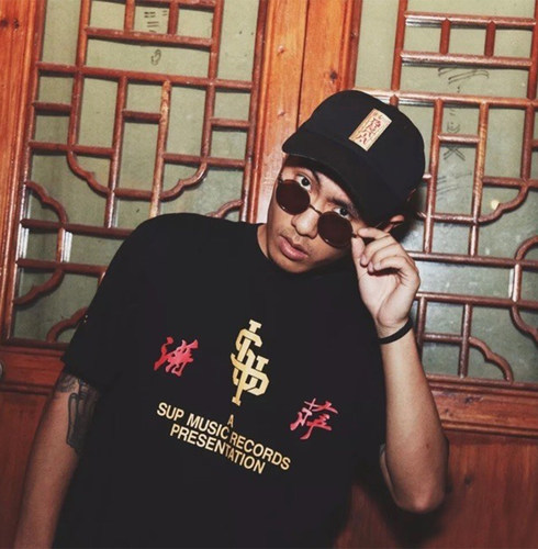 c block 功夫胖 刘聪Key.L 大傻 0731CSC SUP MUSIC HIP HOP Tee
