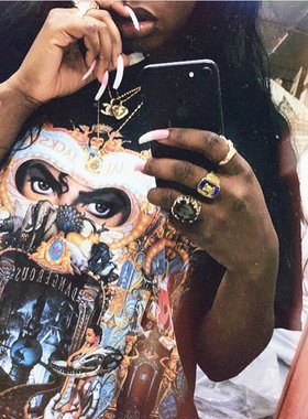 Michael Jackson  Vintage Tee 迈克尔杰克逊 短袖 T恤