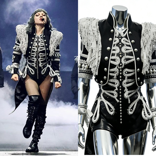 舞台定制歌手传单 演出服套装 Lady Gaga演唱会同款