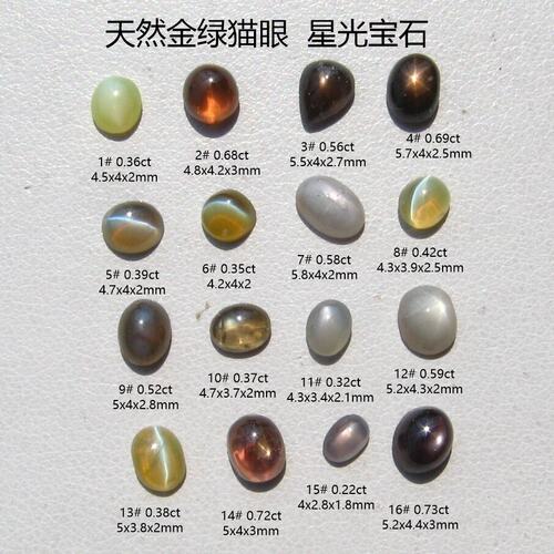 天然星光宝石亚历山大石