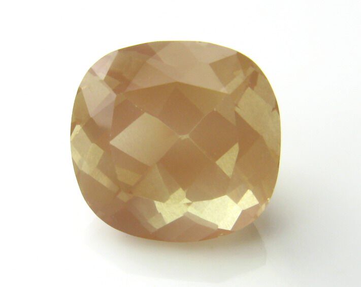 845克拉中性长石裸石戒指面彩色宝石棕色/绿色