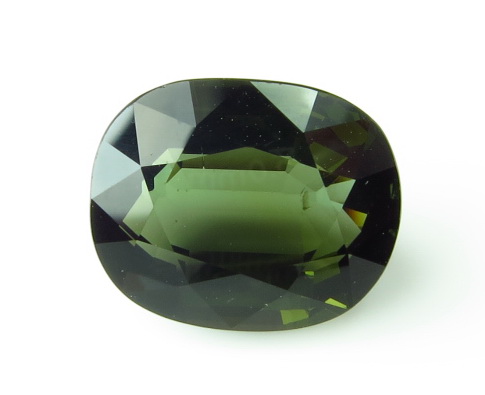 天然森林绿碧玺戒面价格亲民