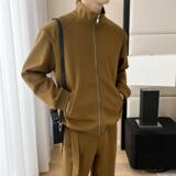 2025春季新款立领男痞帅重磅宽松长袖拉链卫衣外套潮A202WY318P75，女装短外套，星座1311（原A202）