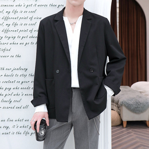2025秋冬新款轻熟风西服痞帅单西宽松高品质小西装 A202XZ108P135，男装西服套装，星座1311（原A202）