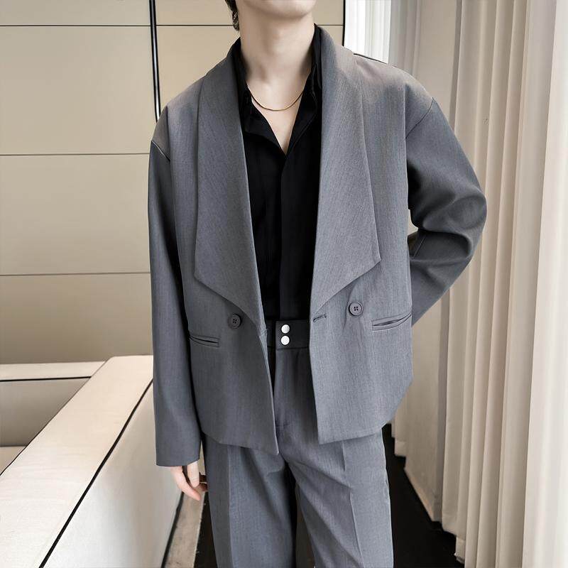 春夏新款男士韩版慵懒宽松落肩小西装西服外套A202XZ809P125，男装西服套装，星座1311（原A202）