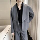 春夏新款男士韩版慵懒宽松落肩小西装西服外套A202XZ809P125，男装西服套装，星座1311（原A202）