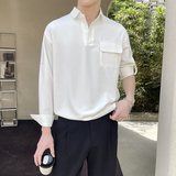 2025新款男士可调节袖子长袖衬衫轻熟风简约上衣A202CS303P65，男装衬衫，星座1311（原A202）