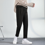 2025秋冬新款轻熟风英伦修身小脚裤毛呢休闲裤男西裤A202K1908P60，男装西裤，星座1311（原A202）