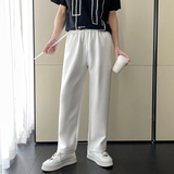 2025春夏男宽松直筒松紧运动条纹潮休闲卫裤抖音A202K1685P60，男装休闲裤，星座1311（原A202）