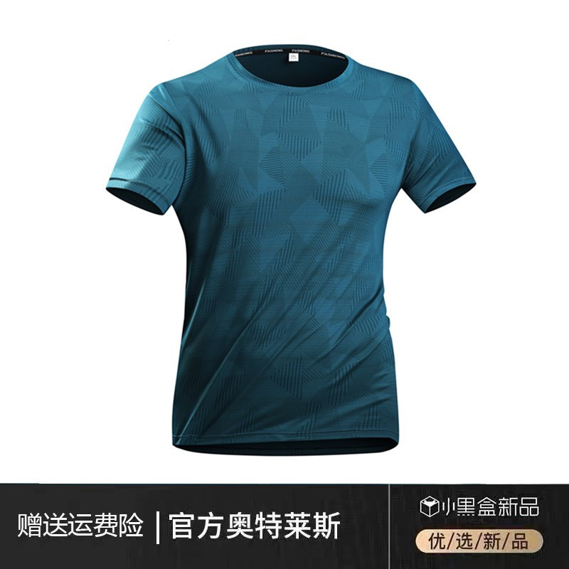 速干t恤男冰丝夏季薄款运动短袖半袖健身衣服跑步服新款男款上衣