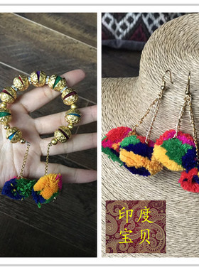 印度开口耳环泰国东南亚手链