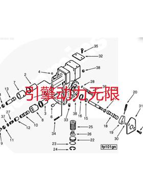 康明斯KTA19柴油机3028064中冷器盖垫片GASKET AFTERCOOLER COVER