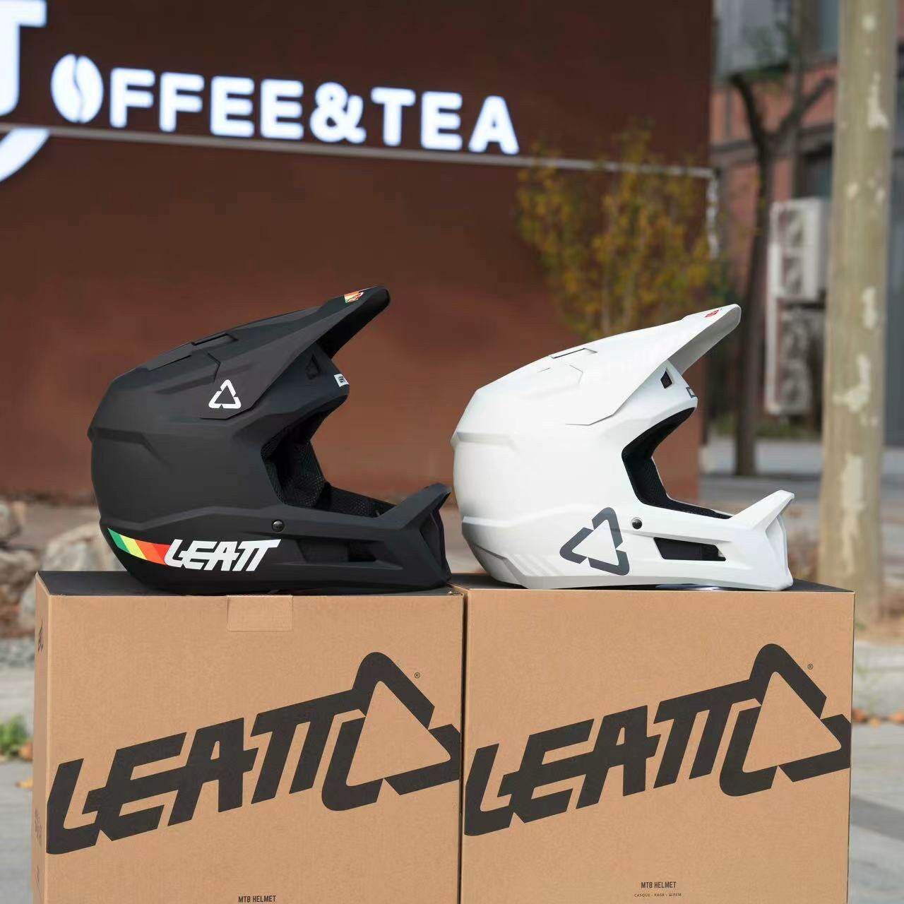 Leatt碳纤维头盔1.0自行车6.0越野盔速降骑行林道2.0 4.0场地攀爬