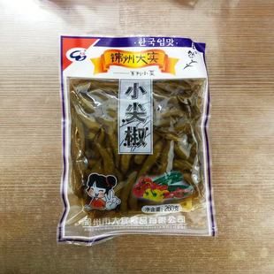 东北特产锦州小菜-260g大实小尖椒开胃爽口小吃咸菜香脆辣下饭