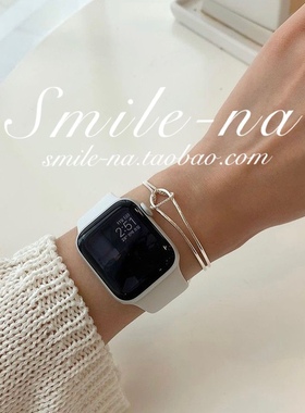 韩国进口小众925纯银法式手链