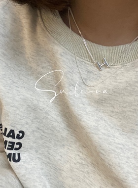 925纯银时尚韩国双层锁骨链