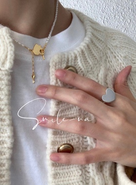 韩国小众款天然925纯银项链