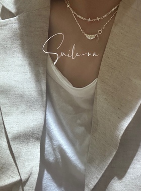 颈链925纯银韩国锁骨链小众