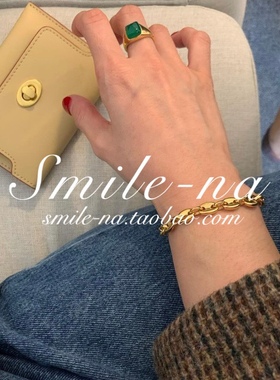 韩国小众款进口925复古戒指