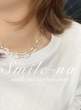 韩国东大门进口重工椭圆环几何