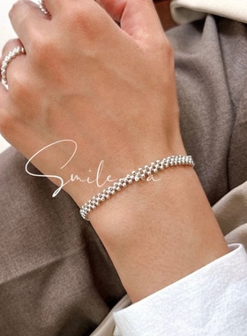 韩国手环设计款手链925串珠