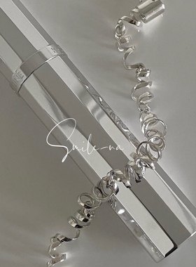 韩国重工925纯银设计款手链
