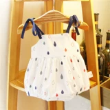 Летнее детское боди для раннего возраста для девочек, в западном стиле