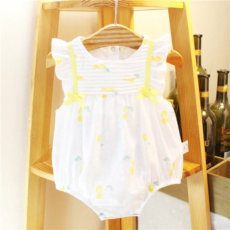 baby summer New products Korean Edition one-piece garment One hundred days baby Short sleeved Climb clothes girl T-shirts triangle Romper Ha clothingin the Children/Baby/Family fitted , Jumpsuit/Climbing clothes/Romper  category - from Buy2taobao.com to provide professional Taobao agent buy service