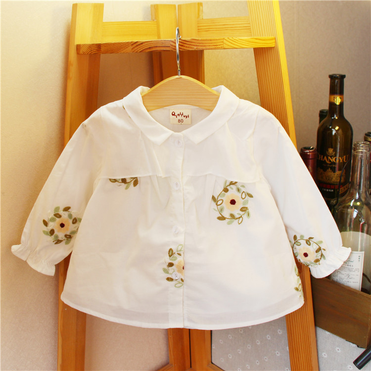 Chemise fille à manche longue - Ref 2084731 Image 1