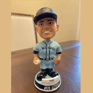 ALTUVE 美国棒球小联盟树脂可动摇头玩偶人偶蓝色幽灵JOSE