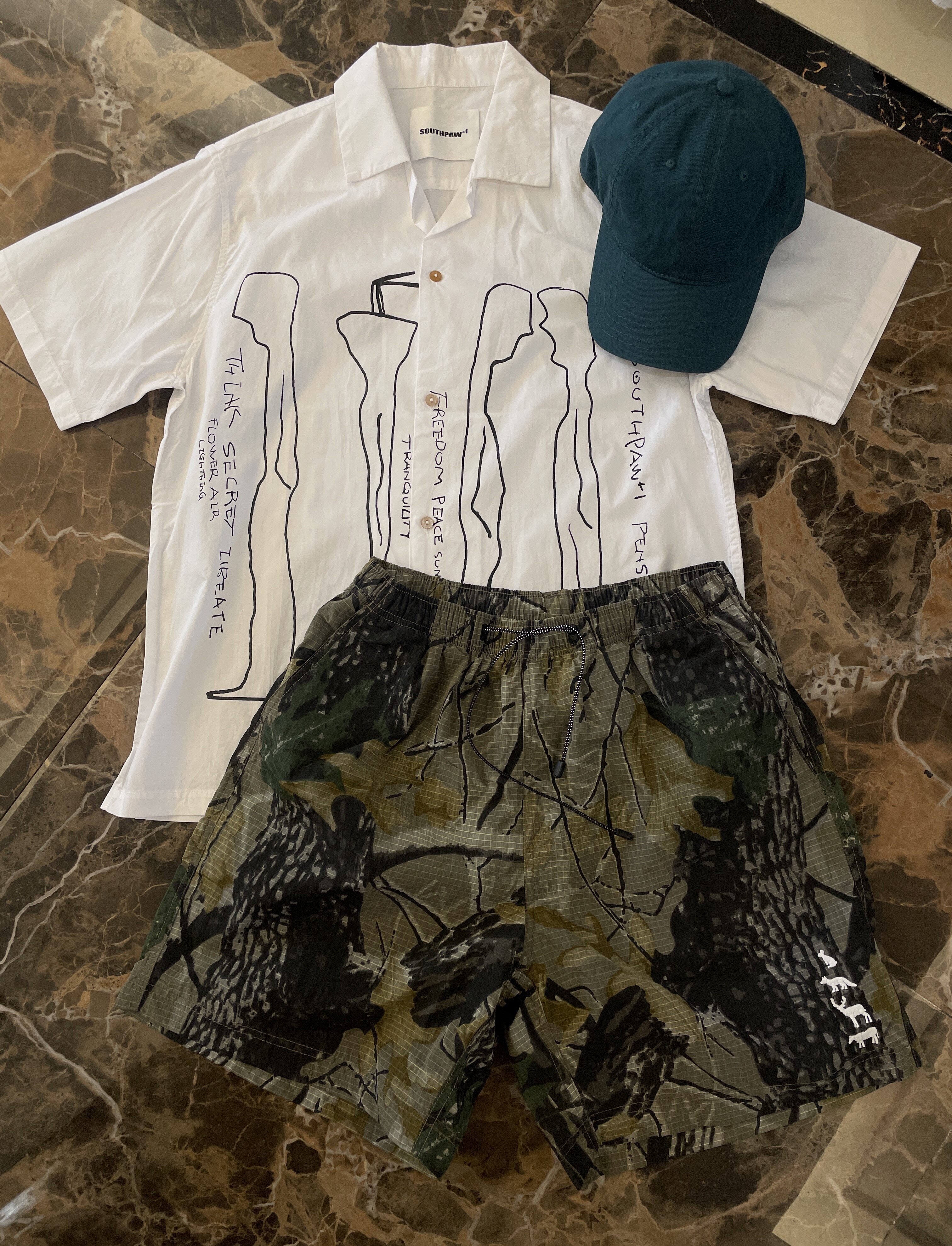 SOUTHPAW+1 남장점 여름 신상품 청춘 일상 캐쥬얼 계절 코디 양복