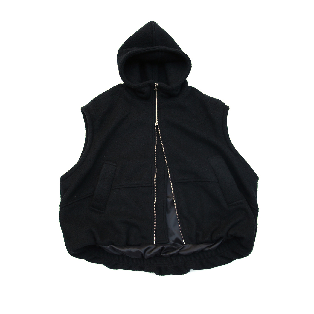 SOUTHPAW+1男装店秋冬新品青年日常通勤休闲保暖 连帽马甲