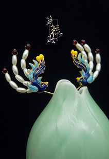 简梳妆bjdBJD古装头饰项链发簪璎珞 4分3分大女叔叔 包邮凤钗头