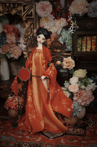 简梳妆bjd古装娃衣3分4分68大女