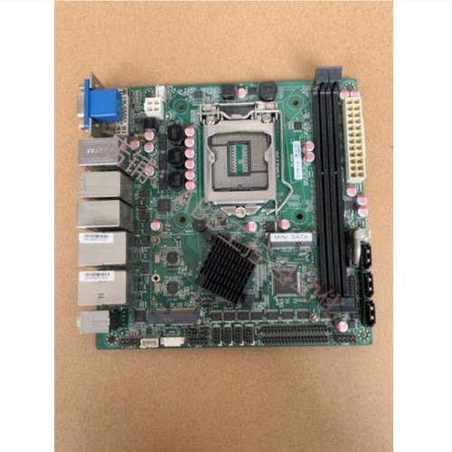 英特尔H81工控小主板 EC-8166 17X17小板 双网口工控1150针主板