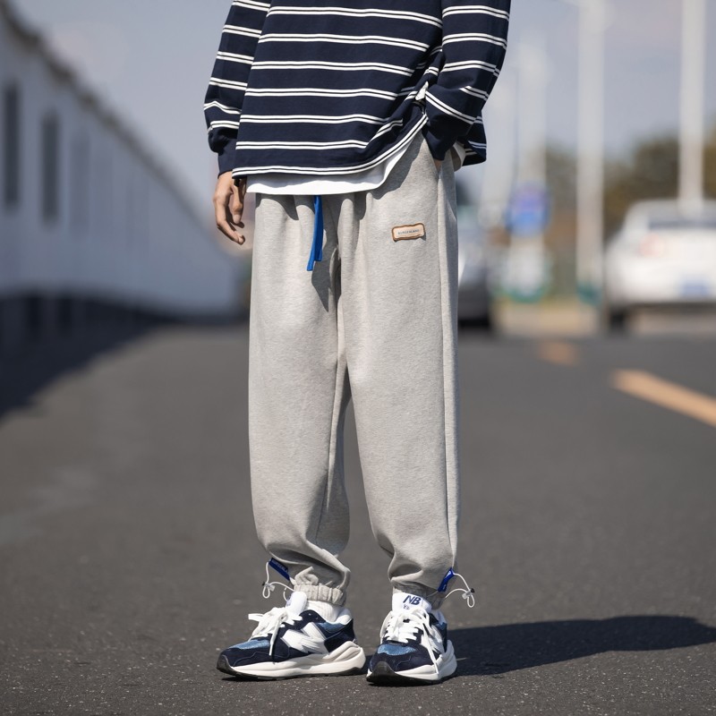 港风日系百搭休闲裤男50%棉50%聚酯纤维A418-BAA8811P60控79,男装休闲裤,星座1104-1