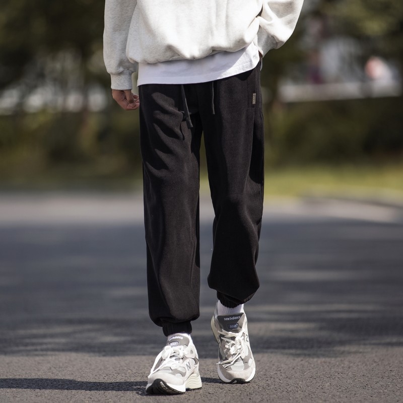 秋冬ins潮宽松百搭潮流束脚休闲裤 棉-BAA6049 - P60 控75图片
