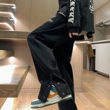 ins潮宽松百搭卫裤休闲运动长裤BAA8022P60限79，男装休闲裤，星座1104-1