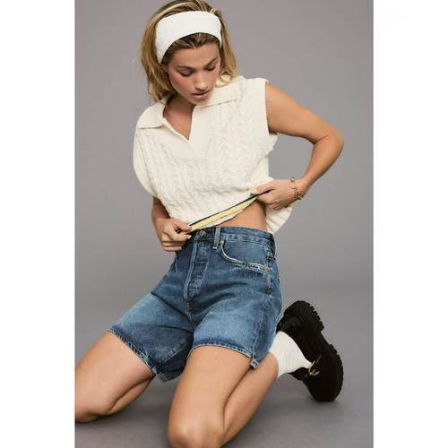 羊毛混纺减龄V领百搭针织马甲