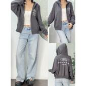 01.21新品 澳洲cot ford复古休闲运动宽松连帽拉链百搭卫衣