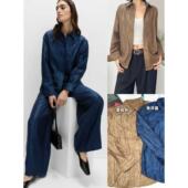 01.31新品 英国ms高级松弛感通勤极简百搭褶皱肌理光泽感衬衫 上衣