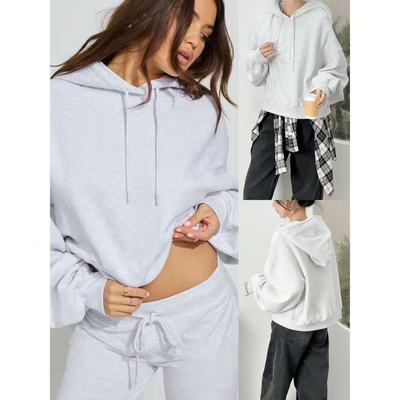 休闲风极简减龄连帽运动百搭卫衣