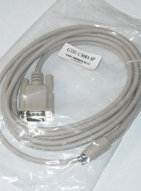 适用三菱FX1S/1N/2N/3U与GT1275/GOT1000屏通迅线 GT01-C30R4-8P