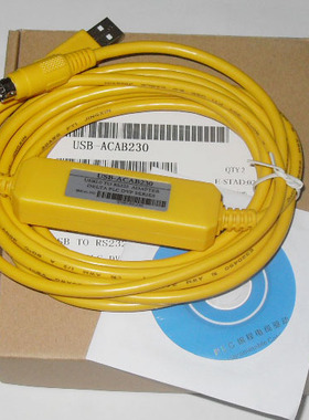 适用台达ES,SS,EX,EH,EC,DVP-08SN-11T系列PLC编程电缆USBACAB230