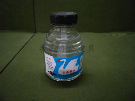申文办公胶水 78克玻璃瓶胶水 浓度比一般胶水高办公用品文具