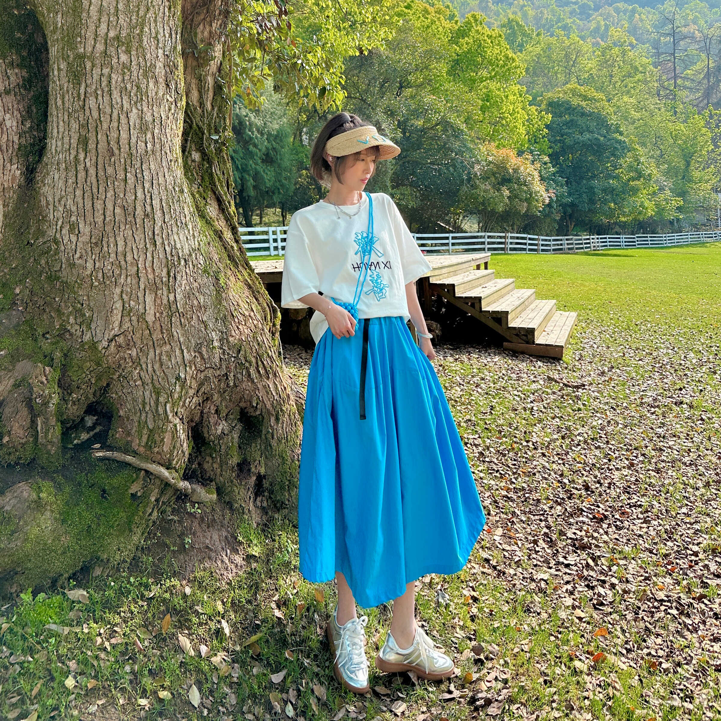 刺绣送包短袖女t恤夏季