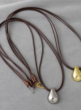 奥特莱斯撤柜捡漏滴项链吊坠