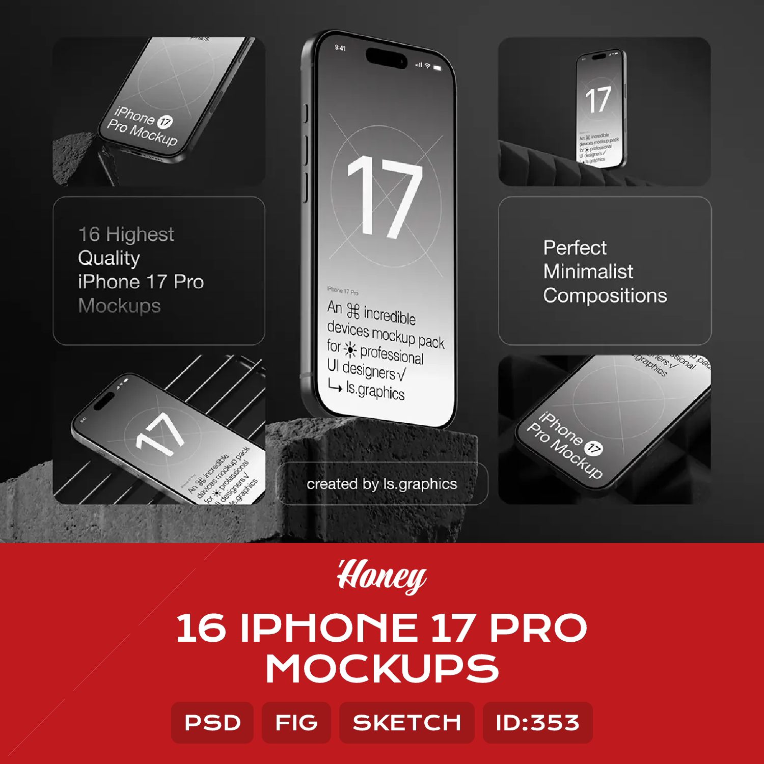 16款iPhone17Pro手UI设计