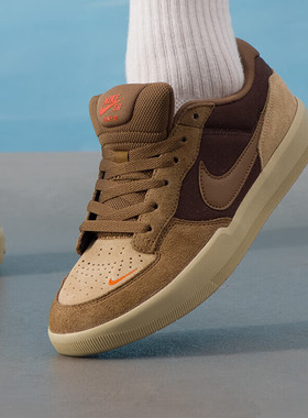 耐克男鞋2025新款SB FORCE 58滑板鞋复古运动休闲鞋 DV5477-201